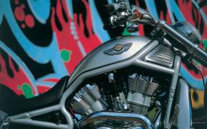    Harley-Davidson, motorcycle, VRSCA V-Rod 2003