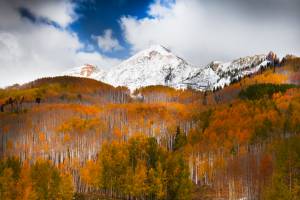    colorado, kebler pass, different levels of colors