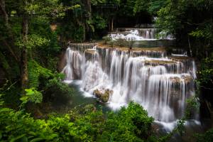Kanjanaburi, Waterfall, , Thailand
